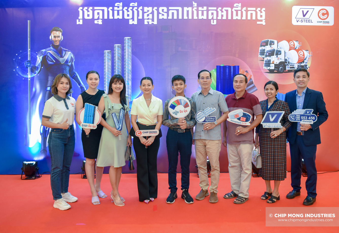 Chip Mong Industries Hosted a Party for Dealer in Battambang Province.